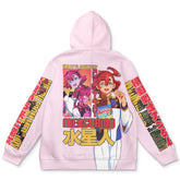 Suletta Mercury Gundam Witch from Mercury Streetwear Hoodie