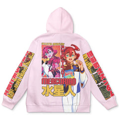 Suletta Mercury Gundam Witch from Mercury Streetwear Hoodie