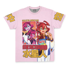 Suletta Mercury Gundam Witch from Mercury Streetwear T-Shirt