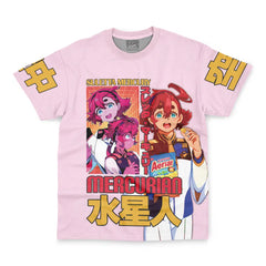 Suletta Mercury Gundam Witch from Mercury Streetwear T-Shirt
