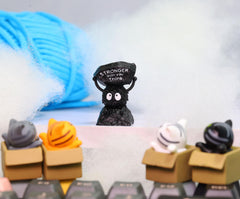 Susuwatari Soot Spirit artisan keycap - Hirosart