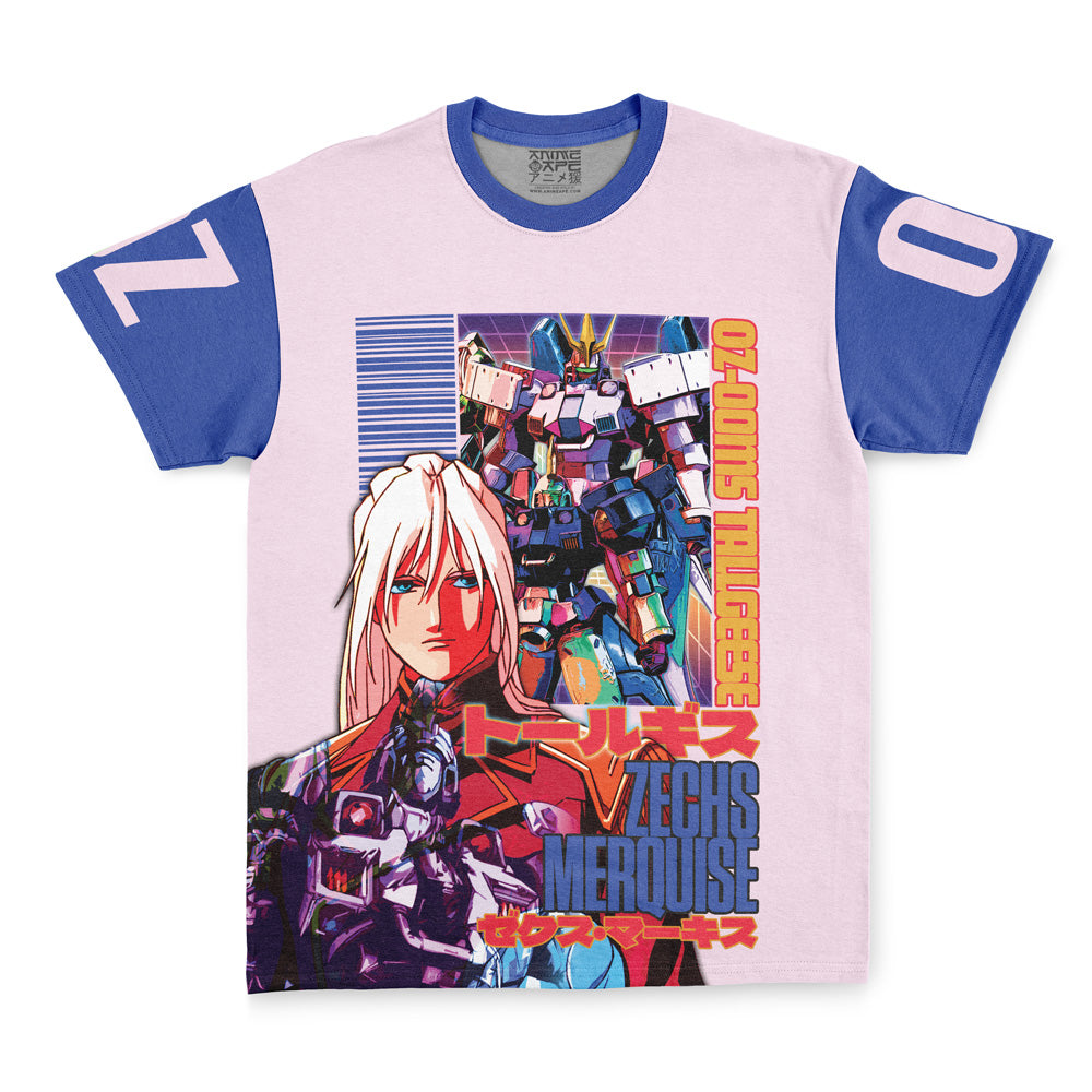 Tallgeese x Zechs Merquise Gundam Wing Streetwear T-Shirt