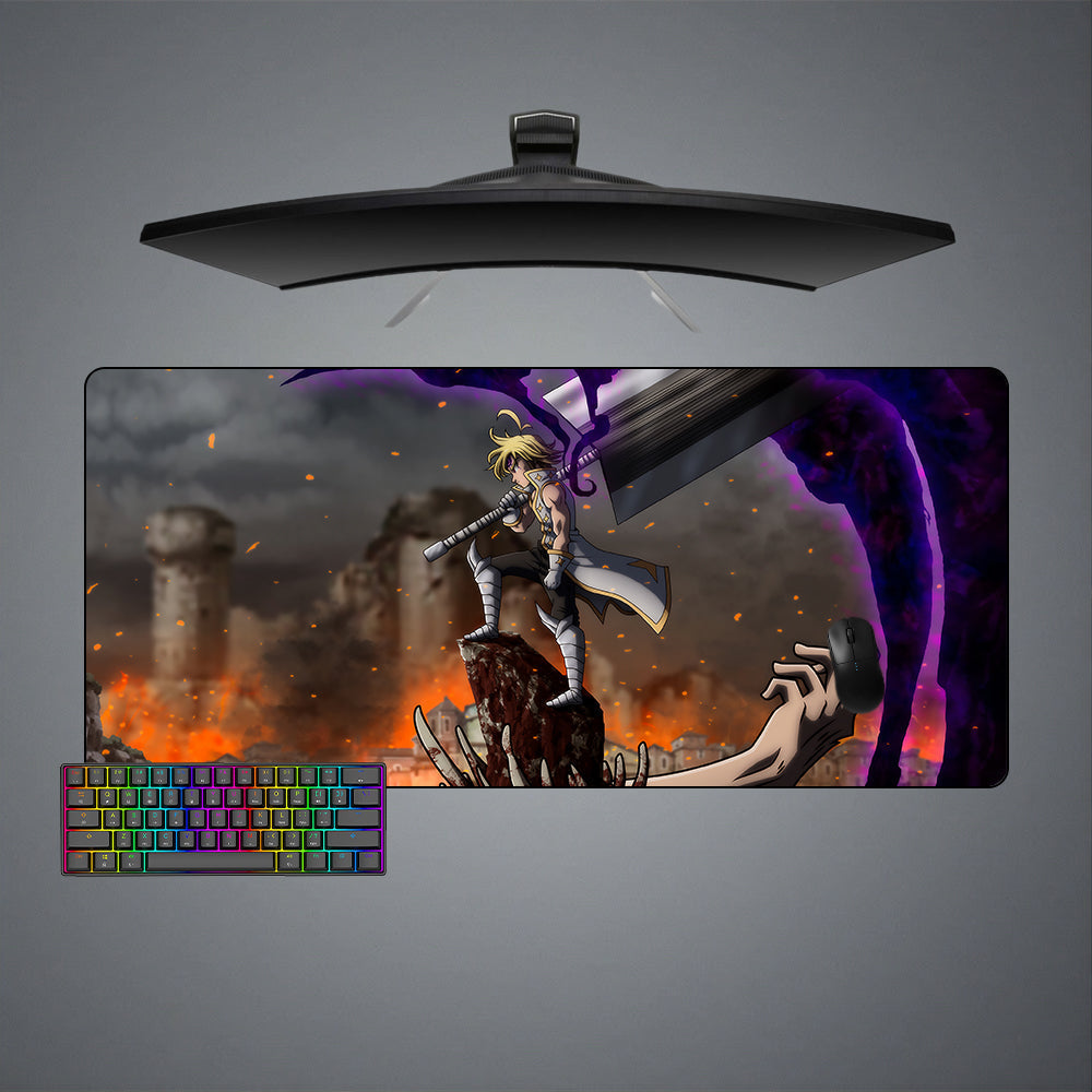 Demon King Size Gaming Mouse Pad,