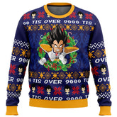 It's Over 9000 Dragon Ball Z Ugly Christmas Sweater