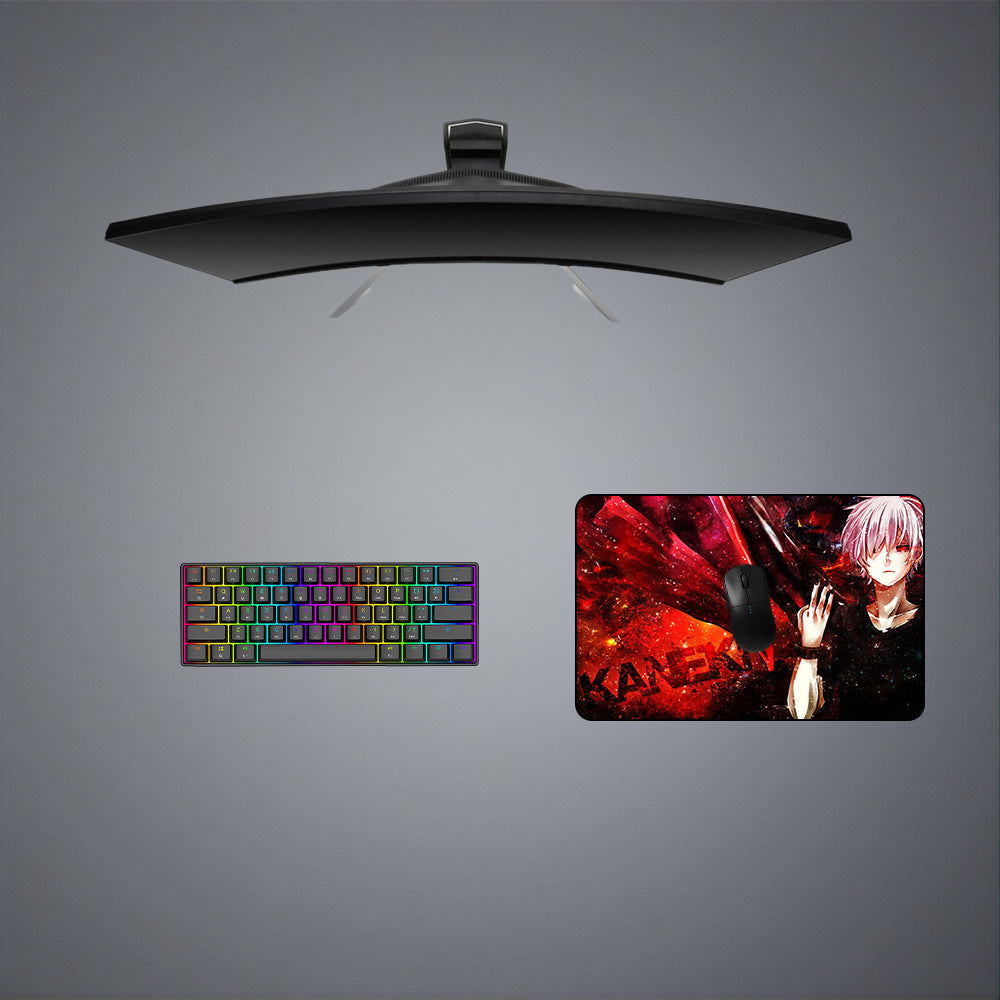 Tokyo Ghoul Ken Kaneki Design M-XXL Size Gaming Mouse Pad, Computer Desk Mat