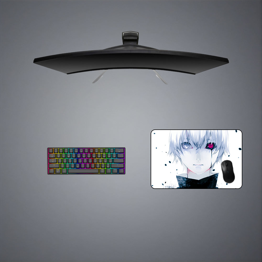 Ken Kaneki Eyes Design M-XXL Size Gaming Mouse Pad, Computer Desk Mat