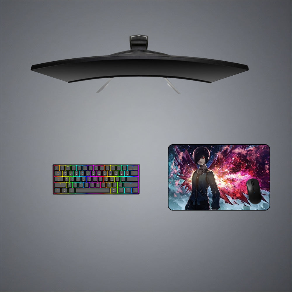 Tokyo Ghoul Touka Kirishima Design M-XXL Size Gaming Mouse Pad, Computer Desk Mat