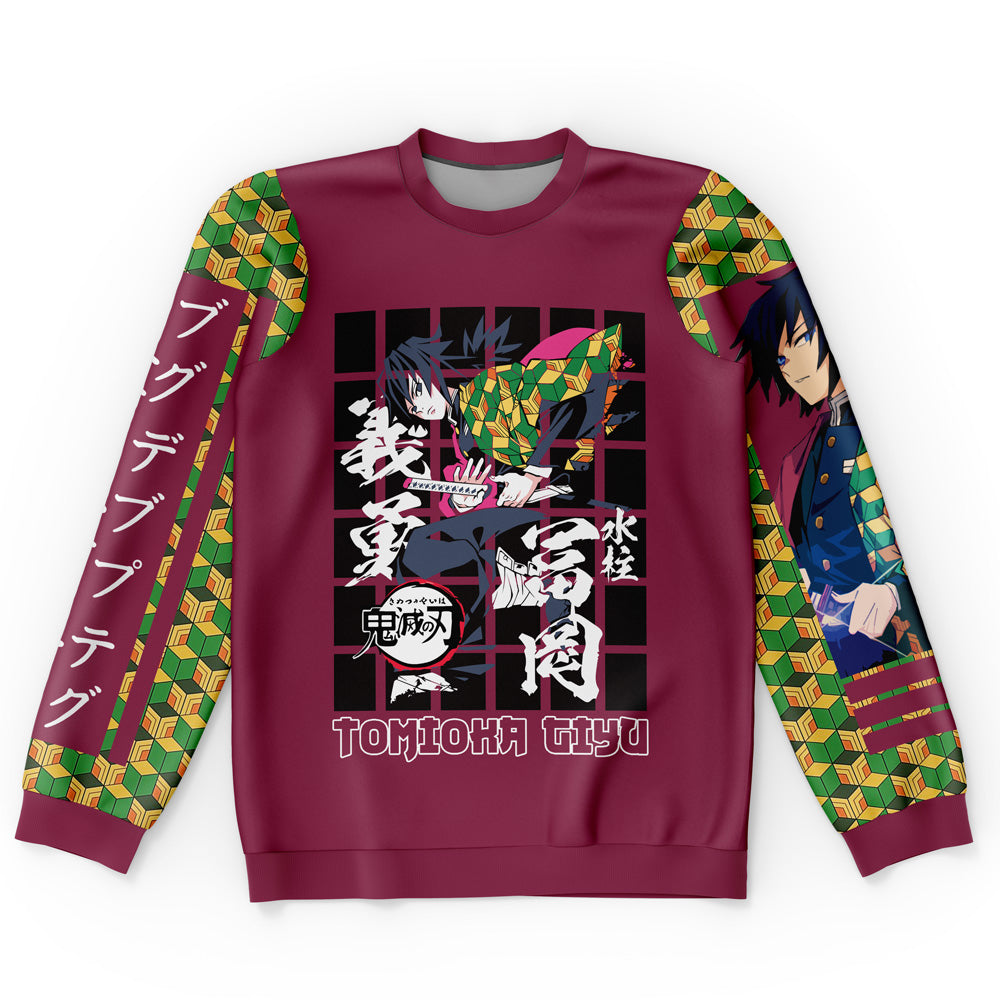 Giyu Tomioka Demon Slayer Streetwear Sweatshirt