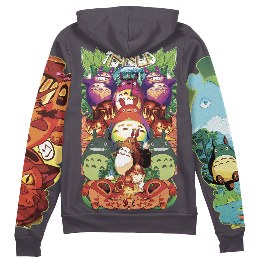 My Neighbor Totoro V2 Studio Ghibli Streetwear Zip Hoodie Jacket