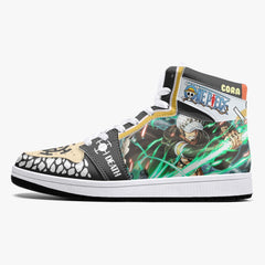 Trafalgar D. Law Dressrosa One Piece Mid 1 Basketball Shoes
