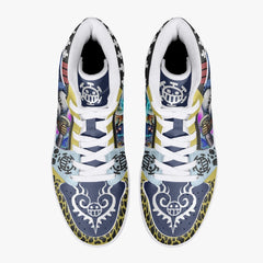 Trafalgar D. Law Onigashima One Piece Mid 1 Basketball Shoes