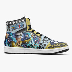 Trafalgar D. Law Onigashima One Piece Mid 1 Basketball Shoes