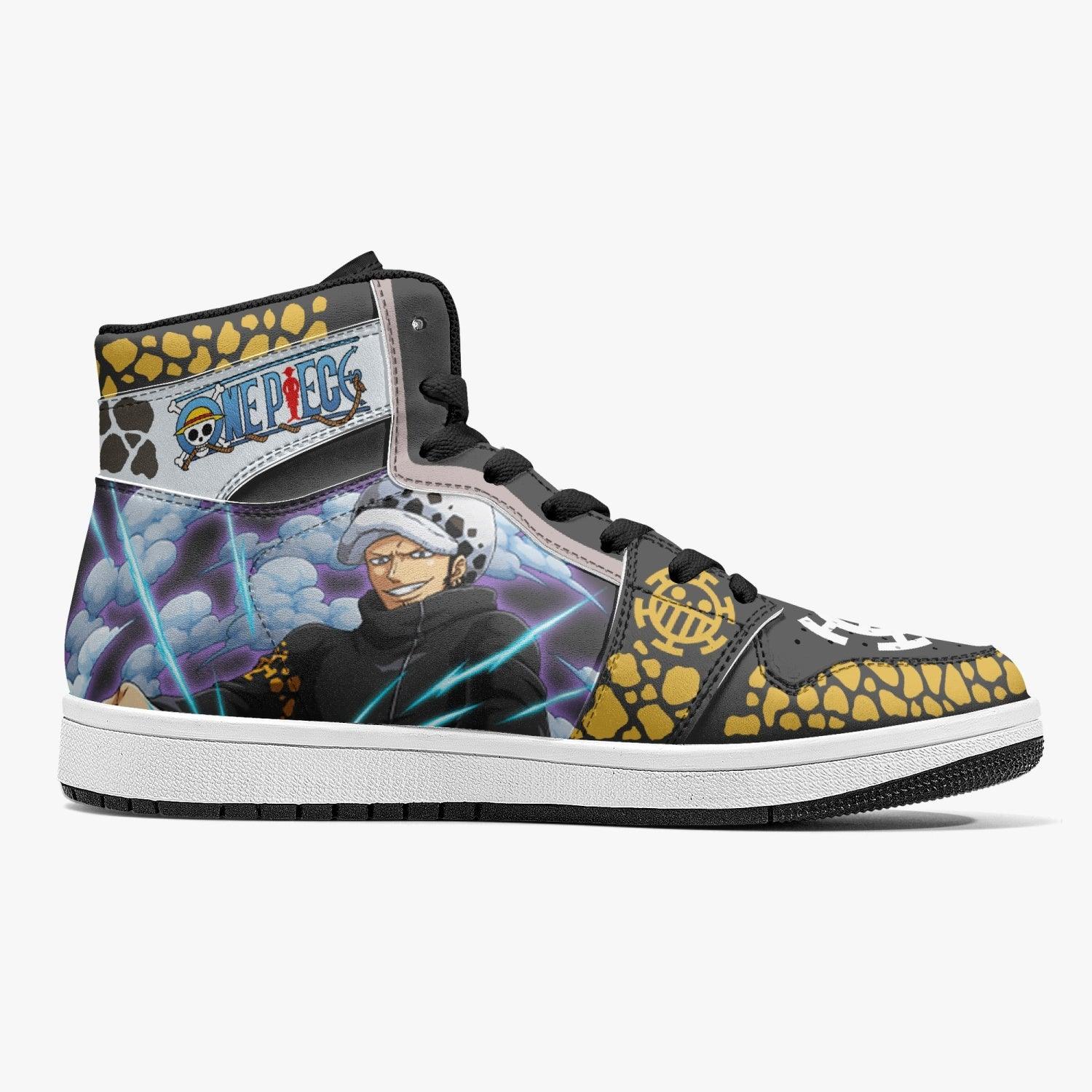 Trafalgar D. Law Timeskip One Piece Mid 1 Basketball Shoes