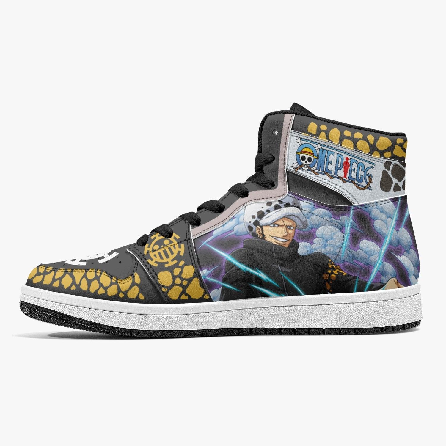 Trafalgar D. Law Timeskip One Piece Mid 1 Basketball Shoes