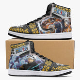 Trafalgar D. Law Timeskip One Piece Mid 1 Basketball Shoes