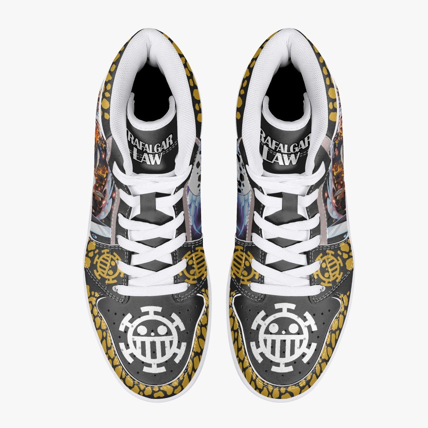 Trafalgar D. Law Timeskip One Piece Mid 1 Basketball Shoes