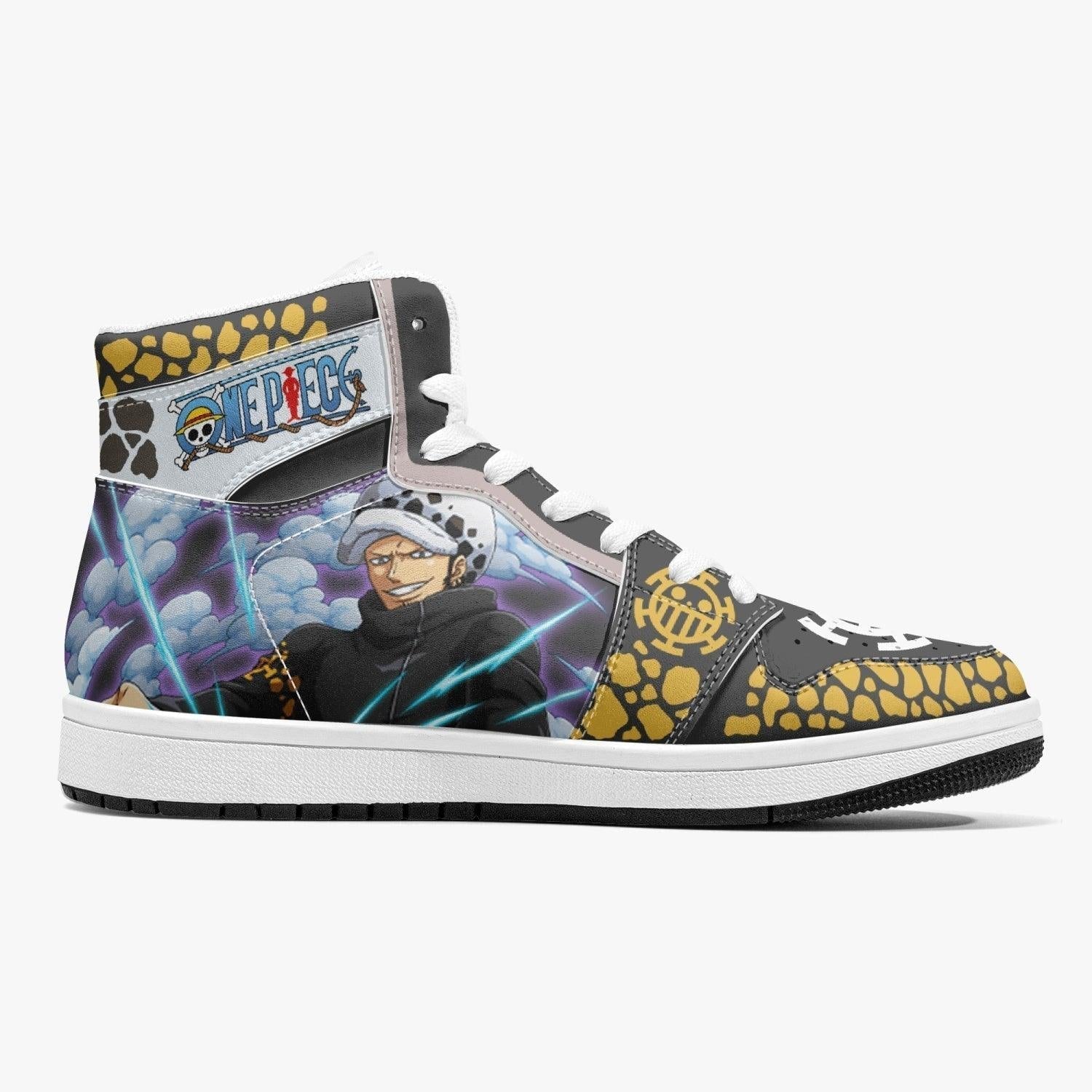 Trafalgar D. Law Timeskip One Piece Mid 1 Basketball Shoes