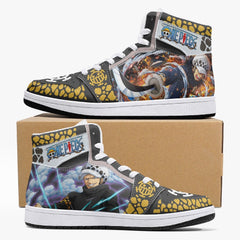 Trafalgar D. Law Timeskip One Piece Mid 1 Basketball Shoes