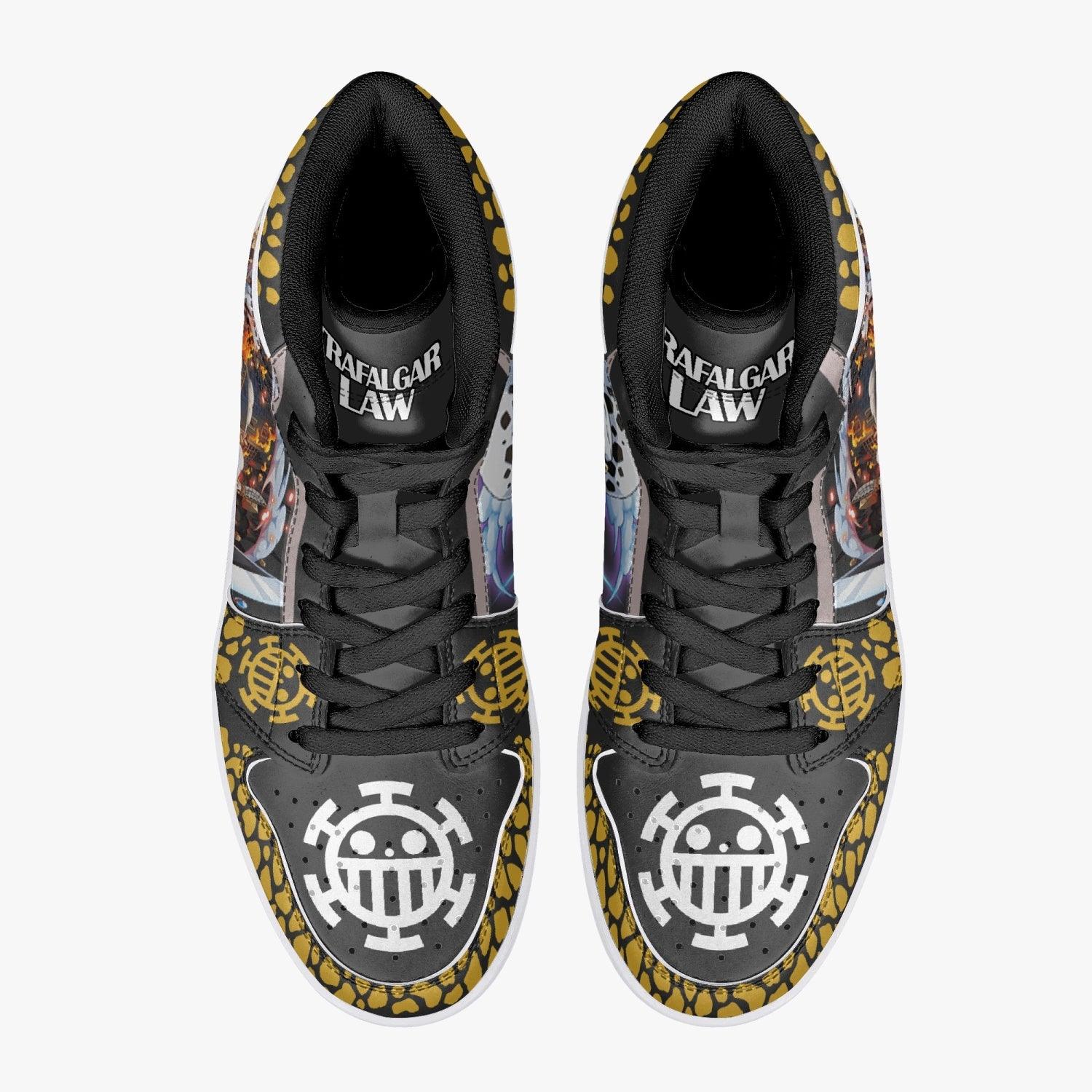 Trafalgar D. Law Timeskip One Piece Mid 1 Basketball Shoes
