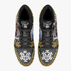 Trafalgar D. Law Timeskip One Piece Mid 1 Basketball Shoes