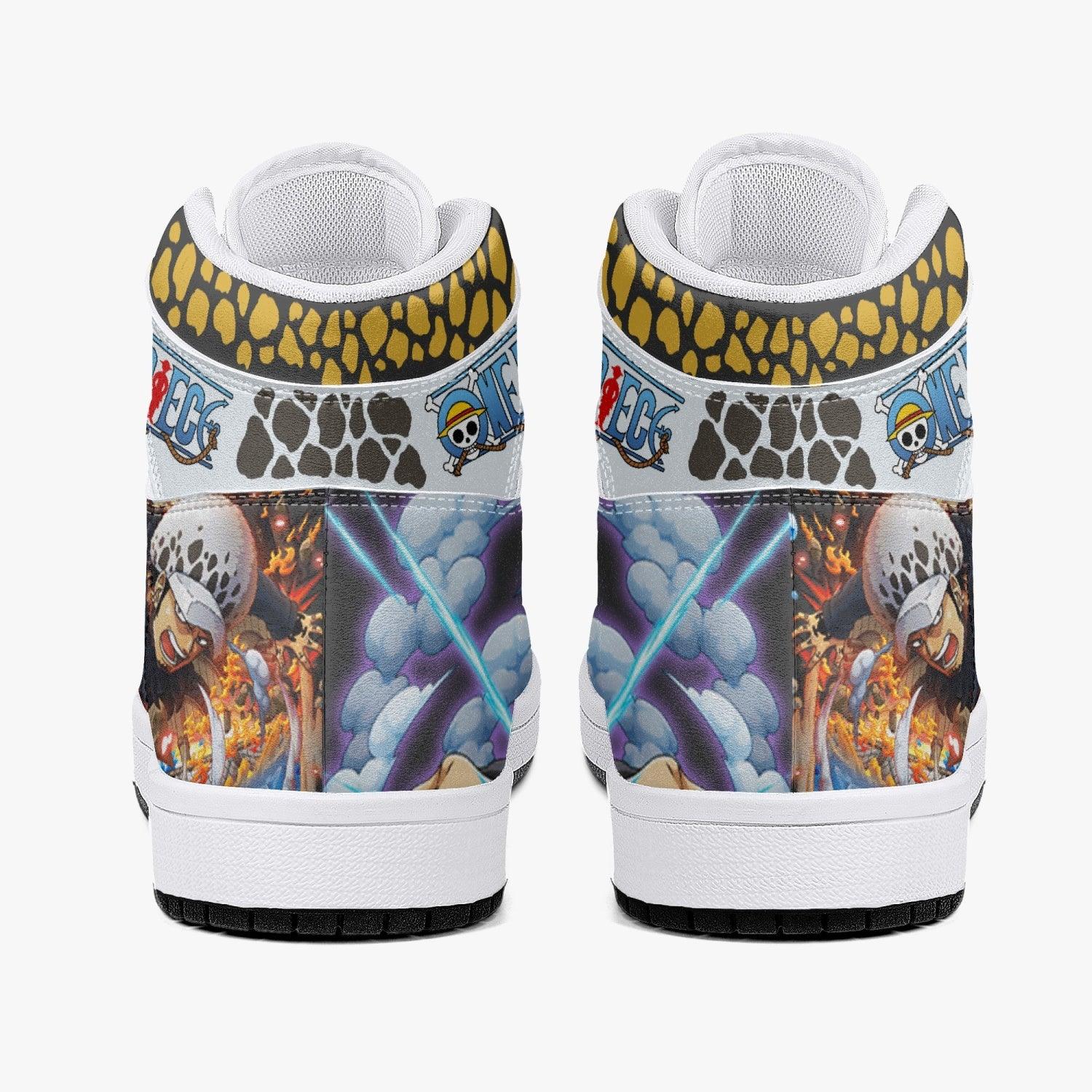 Trafalgar D. Law Timeskip One Piece Mid 1 Basketball Shoes