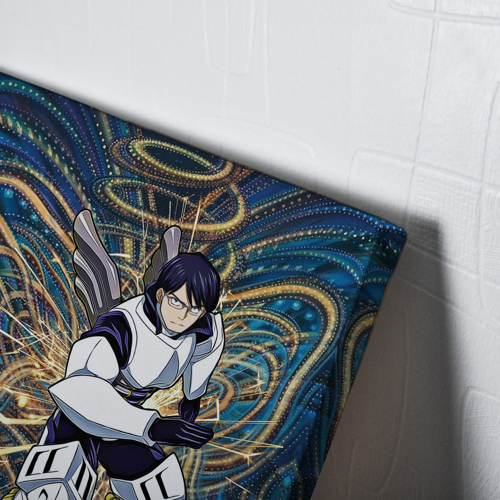 Trippy Engine Ida Tenya My Hero Academia Canvas Print Wall Art - Nysekai