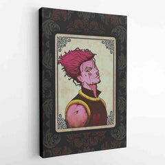 Trippy Hypnotic Eye Hisoka Hunter X Hunter Canvas Print Wall Art - Nysekai
