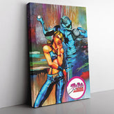 Trippy Jolyne Cujoh Stone Ocean Jojo's Bizarre Adventure Canvas Print Wall Art - Nysekai