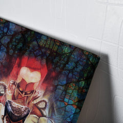 Trippy Josuke Shining Diamond Jojo's Bizarre Adventure Canvas Print Wall Art - Nysekai