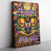 Trippy Medidating Dio It Was Me JoJo's Bizarre Adventure Canvas Print Wall Art - Nysekai