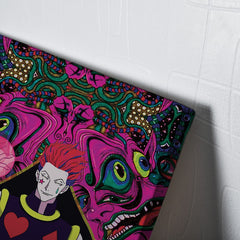 Trippy Mystic Faces Hisoka Hunter X Hunter Canvas Print Wall Art - Nysekai