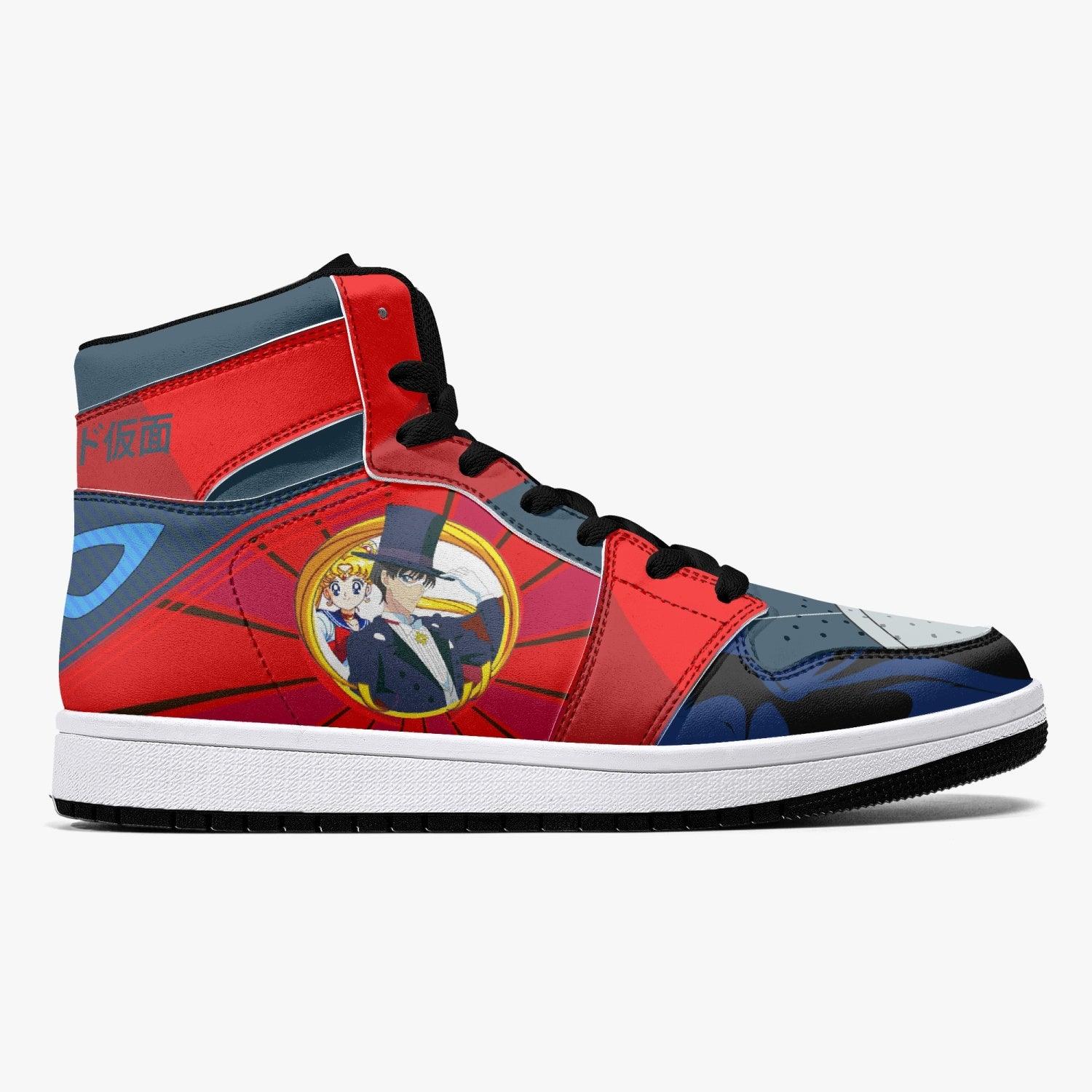 Tuxedo Mask Sailor Moon Crystal Mid 1 Basketball Shoes