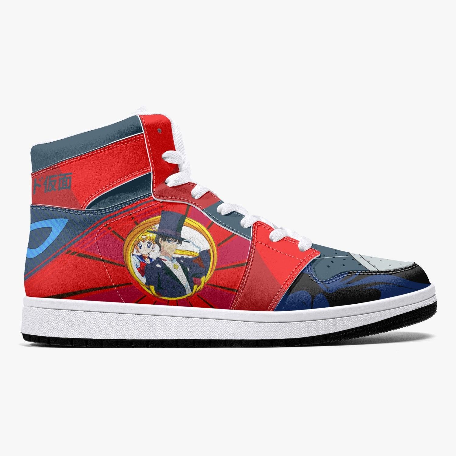 Tuxedo Mask Sailor Moon Crystal Mid 1 Basketball Shoes