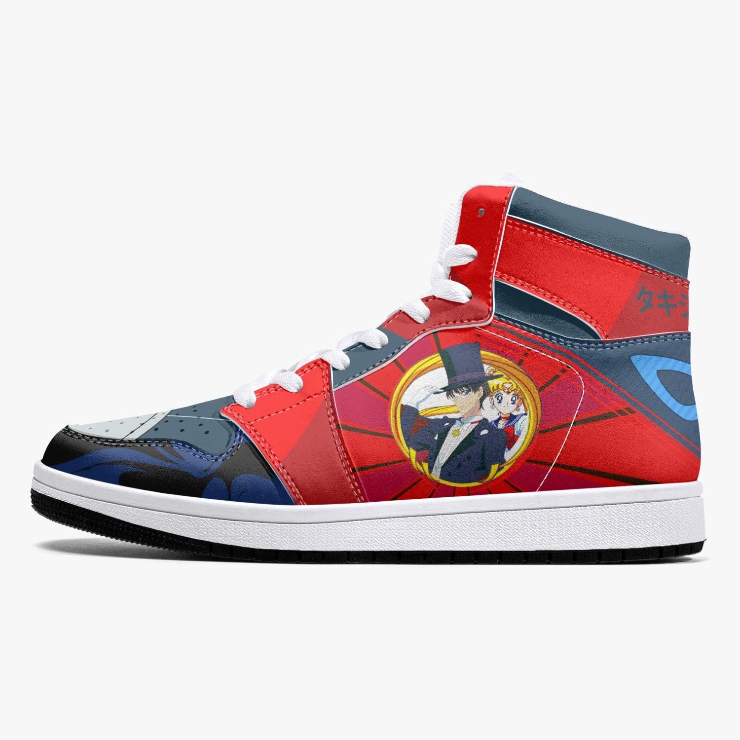 Tuxedo Mask Sailor Moon Crystal Mid 1 Basketball Shoes
