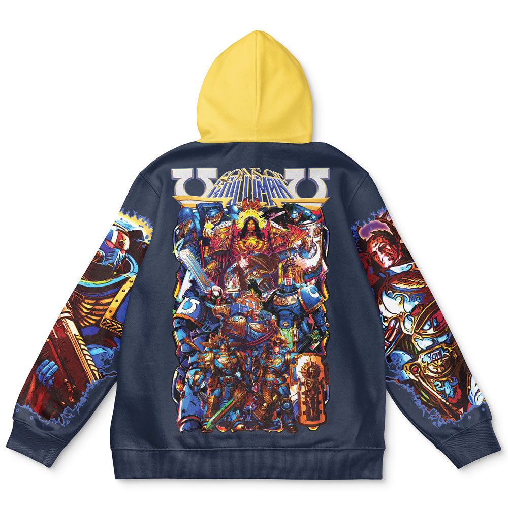 Ultramarines Space Marine 40k Streetwear Hoodie