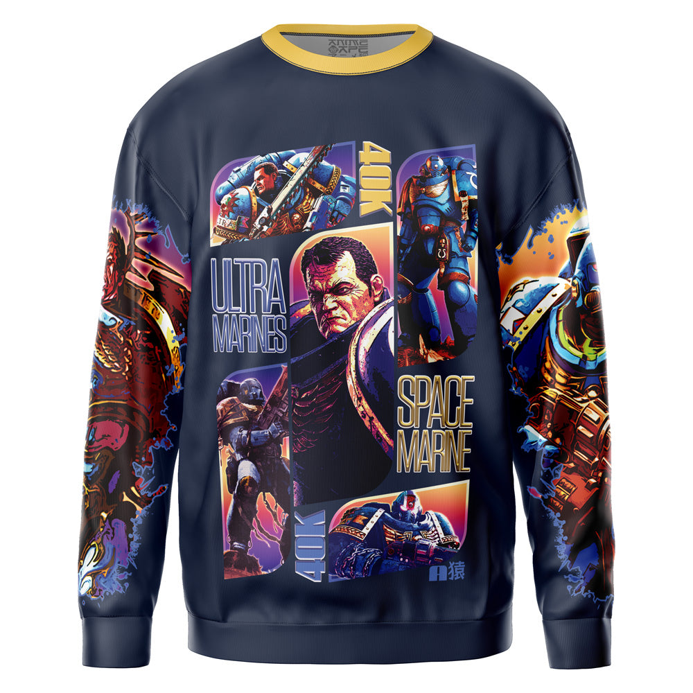 Ultramarines Space Marine 40k Streetwear Sweatshirt