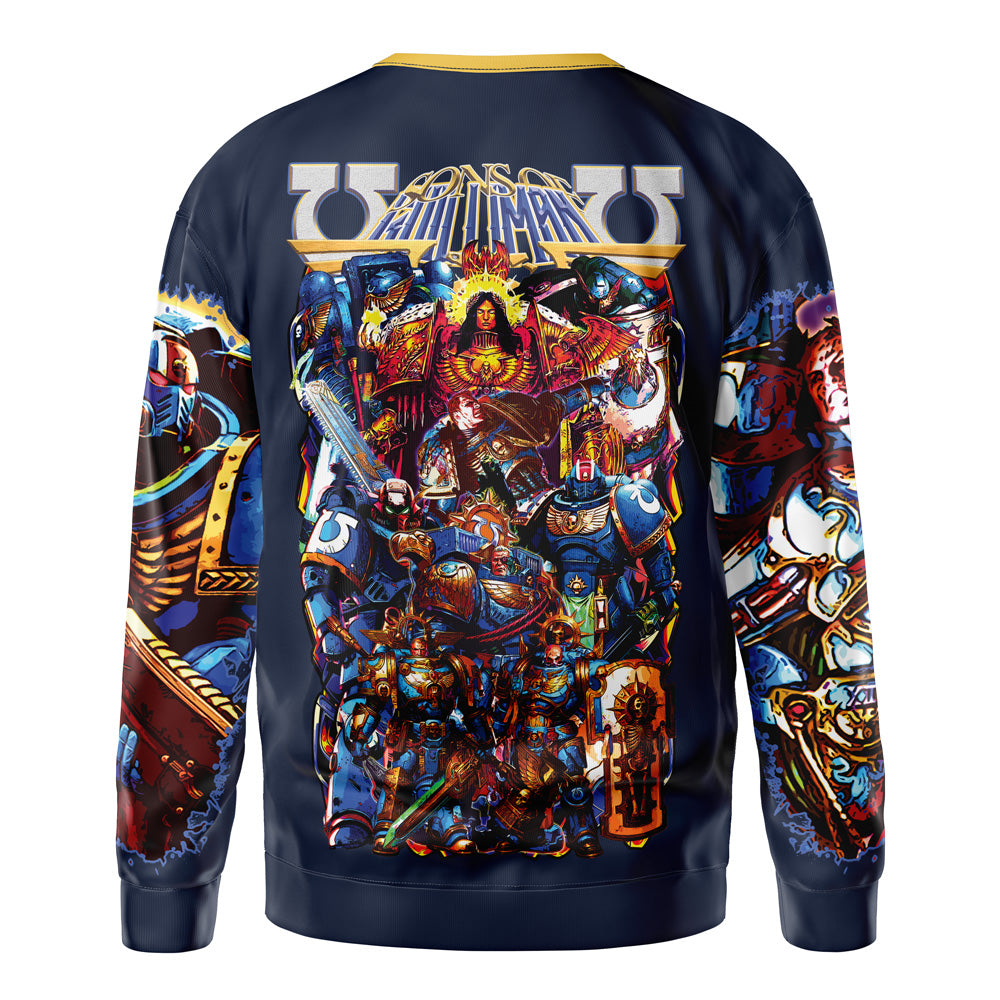 Ultramarines Space Marine 40k Streetwear Sweatshirt