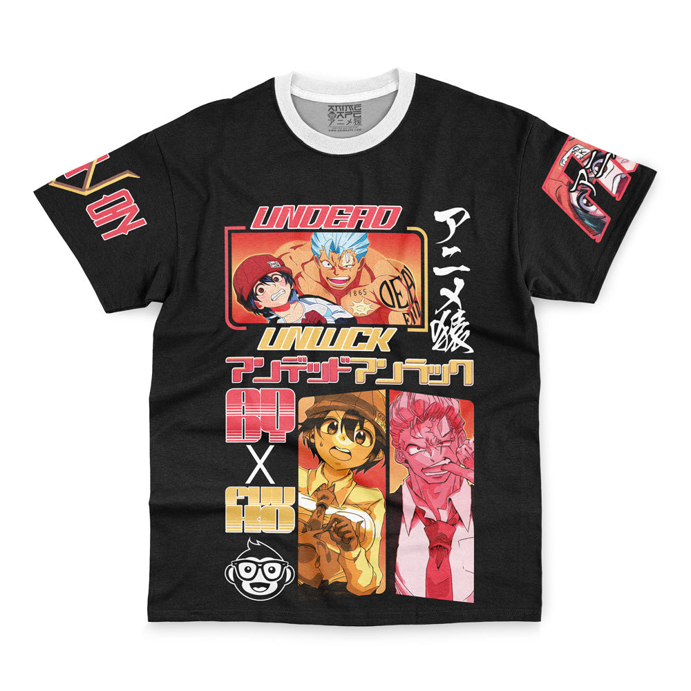 Andy and Fuuko Undead Unluck Streetwear T-Shirt