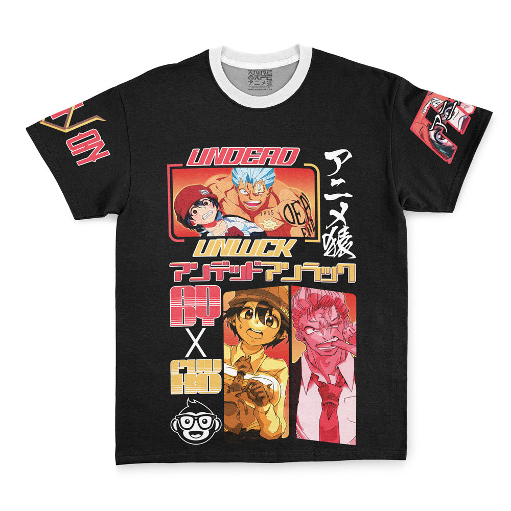 Andy and Fuuko Undead Unluck Streetwear T-Shirt