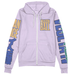Vegeta V3 Dragon Ball Z Streetwear Zip Hoodie Jacket