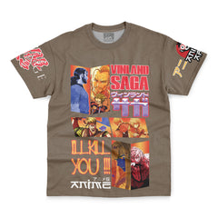 War Arc Vinland Saga Streetwear T-Shirt