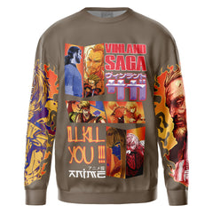 War Arc Vinland Saga Streetwear Sweatshirt