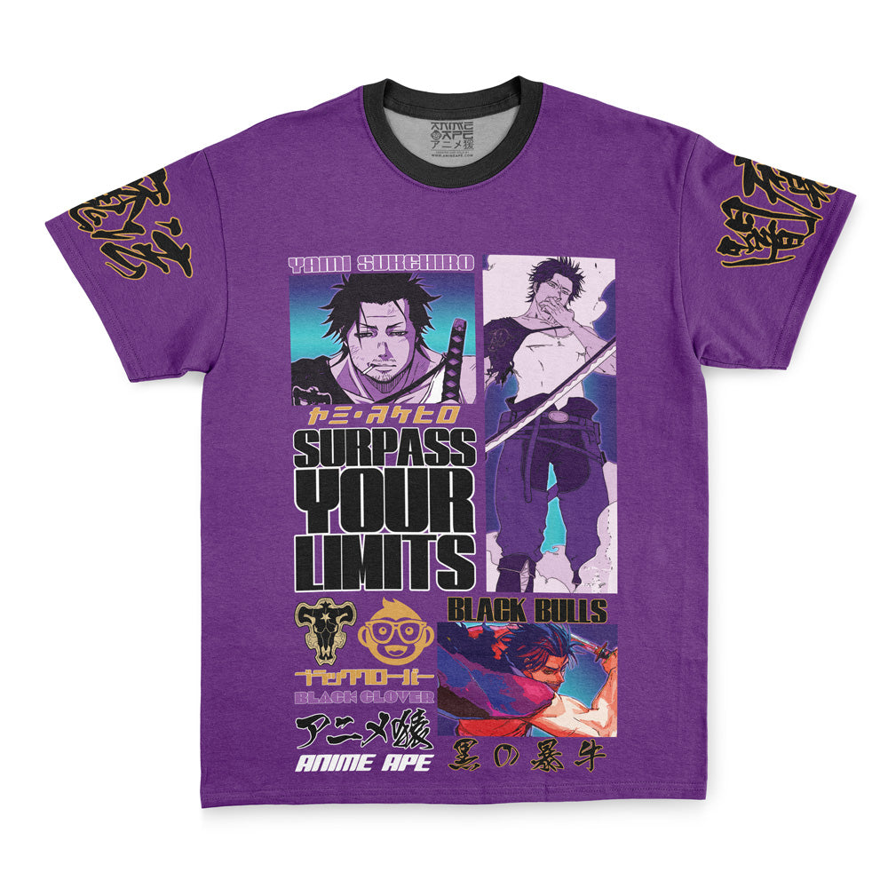 Yami Sukehiro V4 Black Clover Streetwear T-Shirt