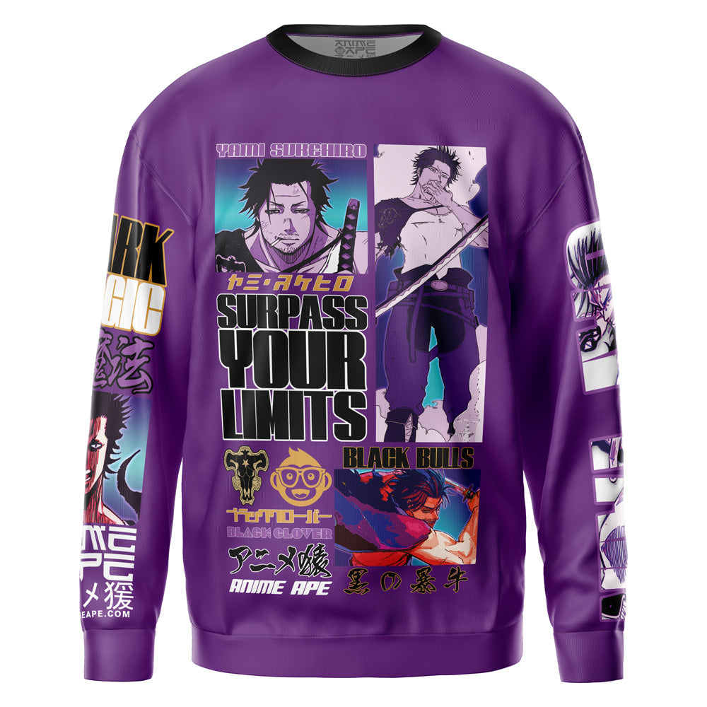 Yami Sukehiro V4 Black Clover Streetwear Sweatshirt