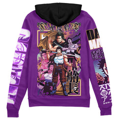 Yami Sukehiro V4 Black Clover Streetwear Zip Hoodie Jacket