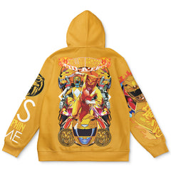 Yellow Ranger Mighty Morphin Power Rangers Streetwear Hoodie