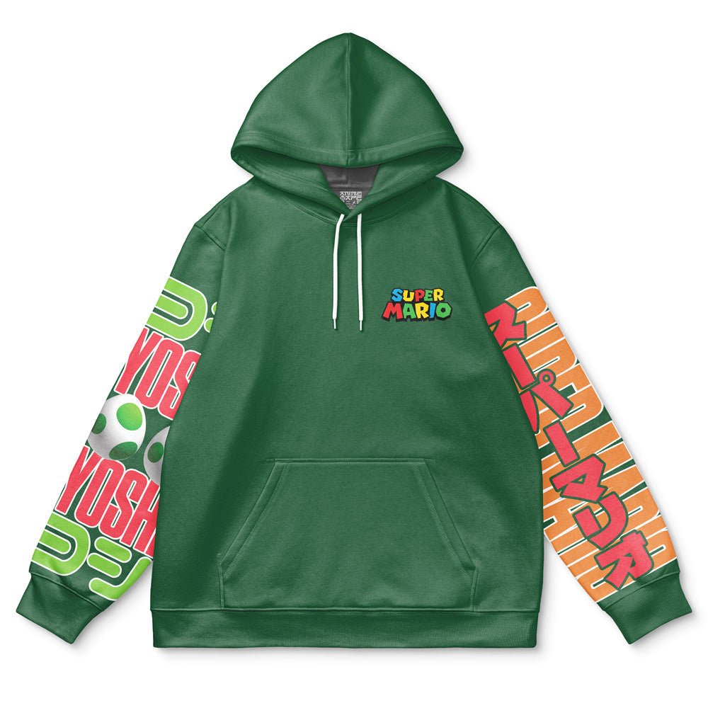Yoshi Mario Bros Streetwear Hoodie