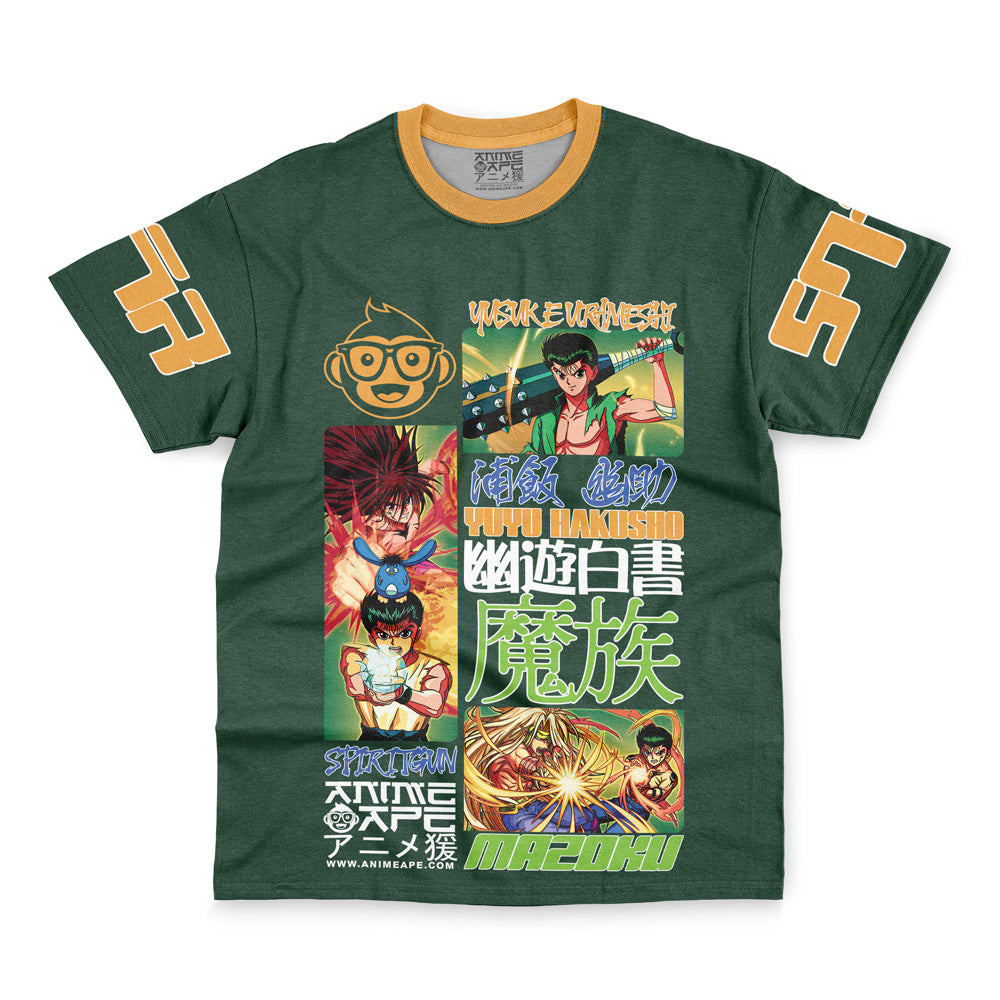 Yusuke Urameshi V4 Yuyu Hakusho Streetwear T-Shirt