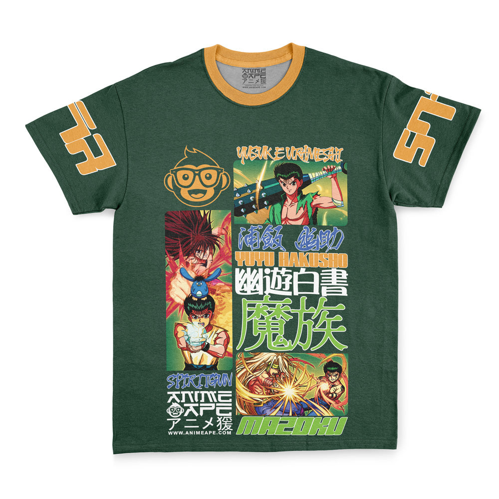 Yusuke Urameshi V4 Yuyu Hakusho Streetwear T-Shirt