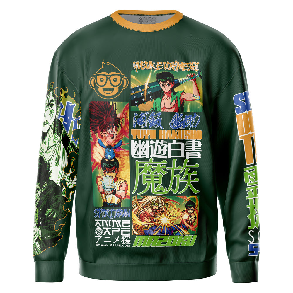 Yusuke Urameshi V4 Yuyu Hakusho Streetwear Sweatshirt
